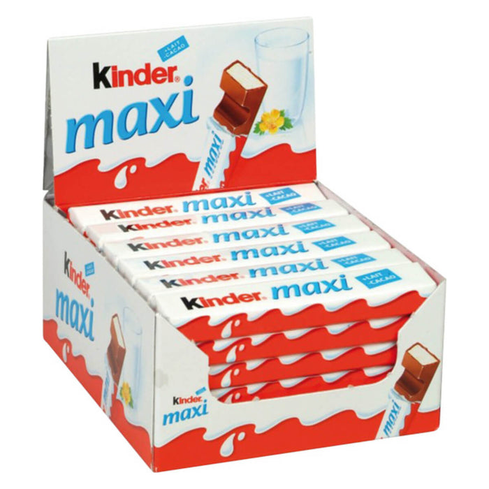 Kinder Maxi Milk Chocolate 36x21G | Addtocart Dubai UAE
