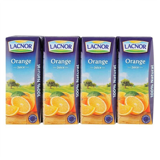 Lacnor Orange Juice Essentials - 32 X 180ML | Addtocart Dubai UAE
