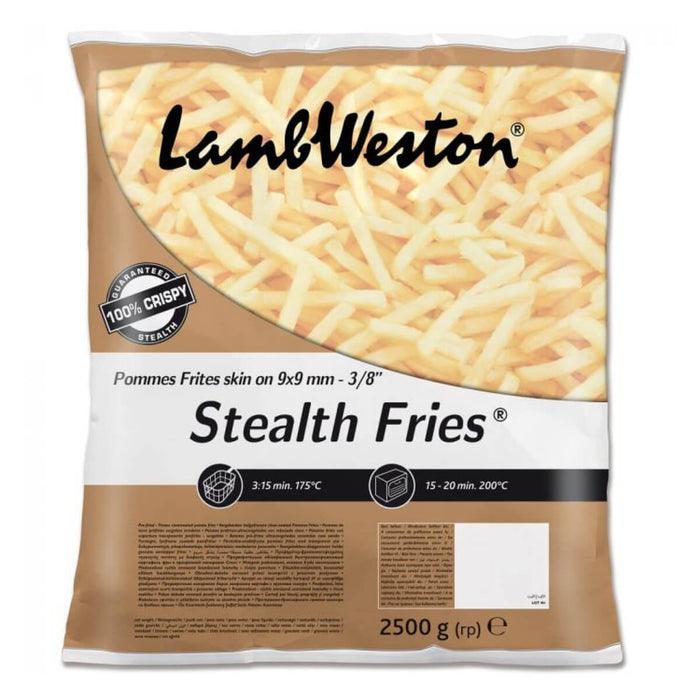 Lamb Weston Stealth Fries 9x9MM, S04/LW413 - 4 X 2.5KG | Addtocart Dubai UAE