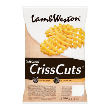 Lamb Weston Seasoned Crisscuts D24/LW440 - 4 X 2.5KG