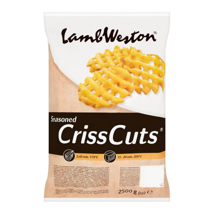 Lamb Weston Seasoned Crisscuts D24/LW440 - 4 X 2.5KG | Addtocart Dubai UAE