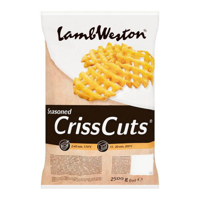 Lamb Weston Seasoned Crisscuts D24/LW440 - 4 X 2.5KG | Addtocart Dubai UAE