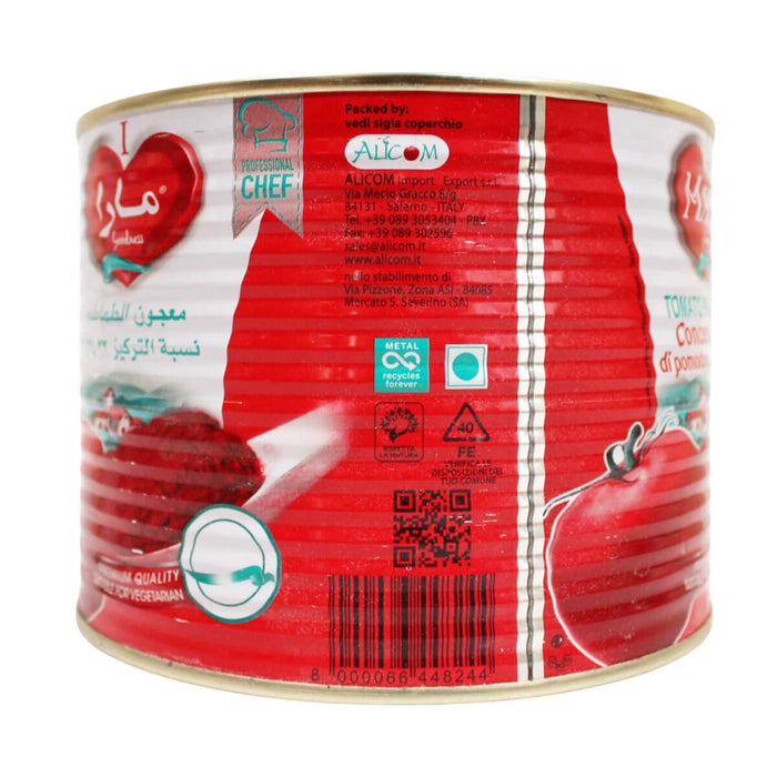 Mara Tomato Paste, Italy - 2.2kg — additional view | Addtocart Dubai UAE