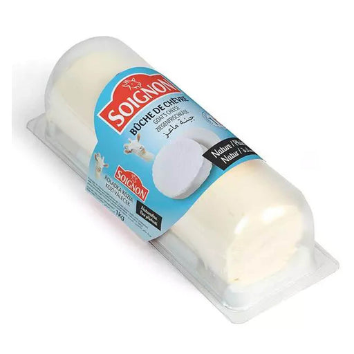 Soignon Goat Cheese, Skinless, Chevre Buche - 1KG | Addtocart Dubai UAE