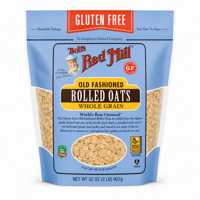 Bob's Red Mill Gluten Free Rolled Oats, USA - 907G | Addtocart Dubai UAE