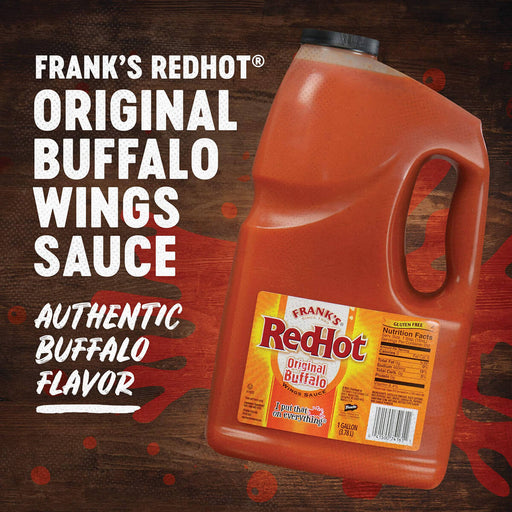 Frank's RedHot Original Buffalo Wings Sauce - 3.78LTR — additional view | Addtocart Dubai UAE