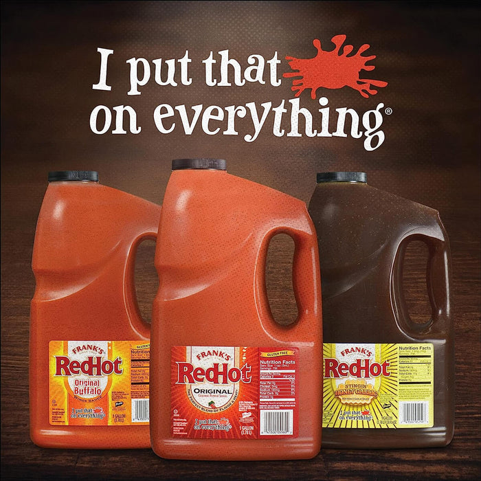 Frank's RedHot Original Buffalo Wings Sauce - 3.78LTR — additional view | Addtocart Dubai UAE