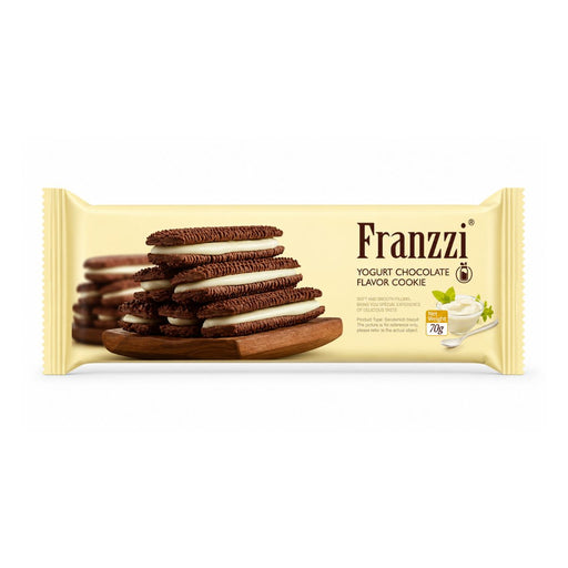 Franzzi Yoghurt Chocolate Flavor Cookie - 70G | Addtocart Dubai UAE
