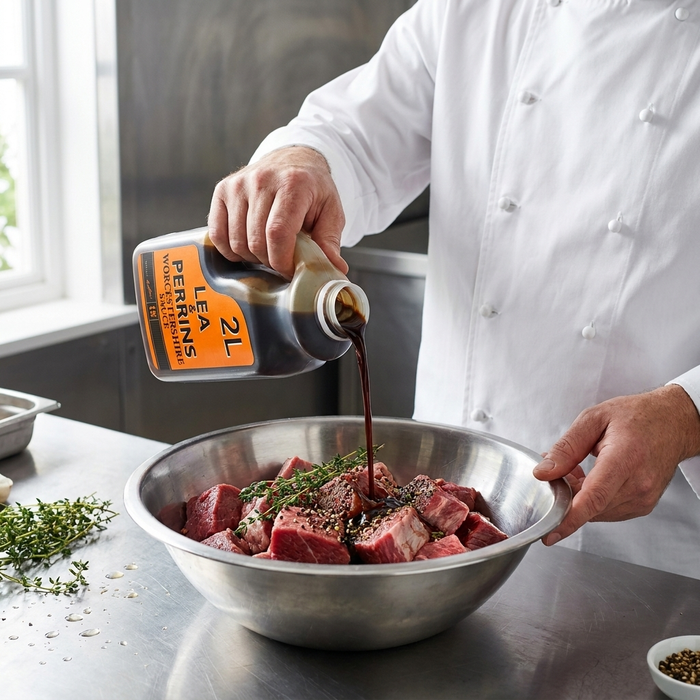 Lea & Perrins Worcestershire Sauce, UK - 2LTR — additional view | Addtocart Dubai UAE
