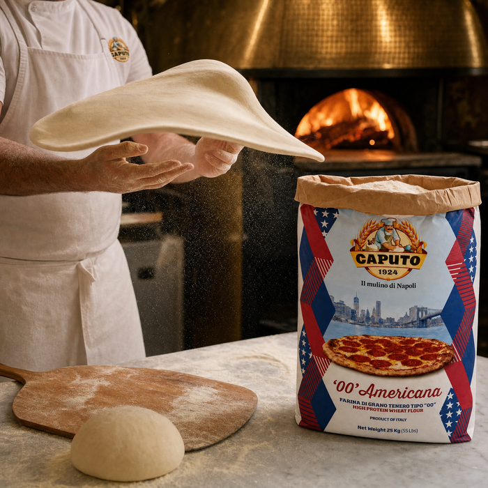 Caputo Americana Pizza Flour '00, High Protein, Italy - 25KG — additional view | Addtocart Dubai UAE