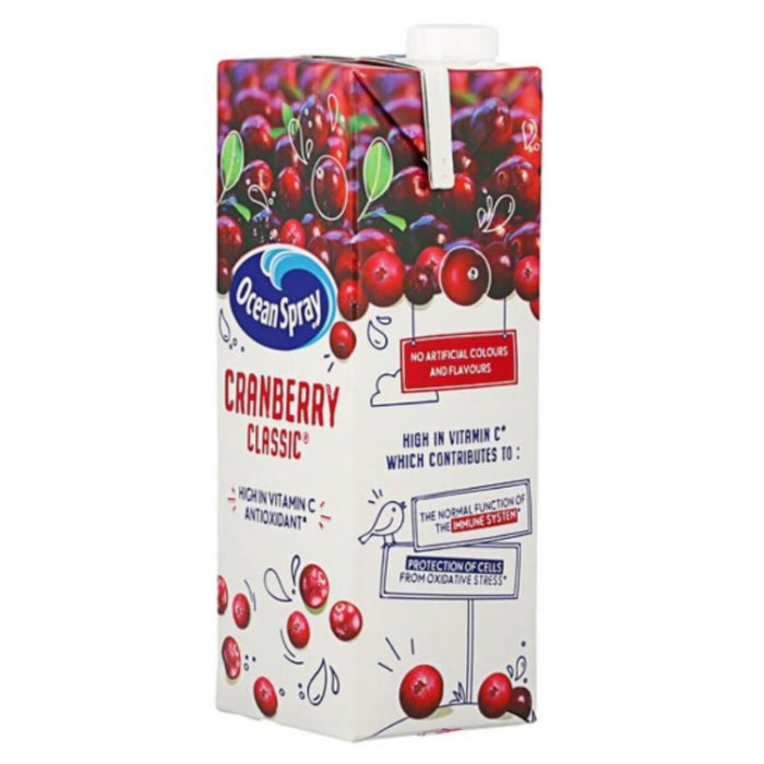 Ocean Spray Cranberry Juice, UK - 1LTR — additional view | Addtocart Dubai UAE