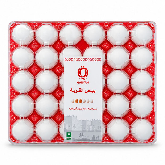 Qaryah Large Fresh Eggs - 12 X 30PC | Addtocart Dubai UAE