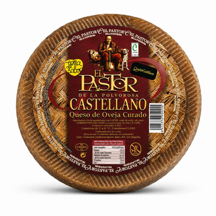 Quesos El Pastor Manchego Cheese - 3.6KG | Addtocart Dubai UAE