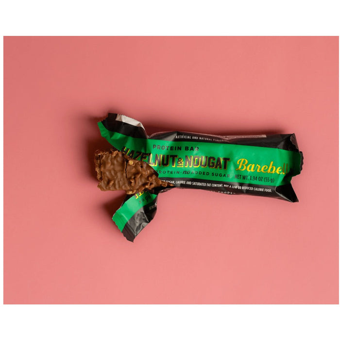 Barebells Hazelnut Nougat lifestyle image | SKU SNAK-201103