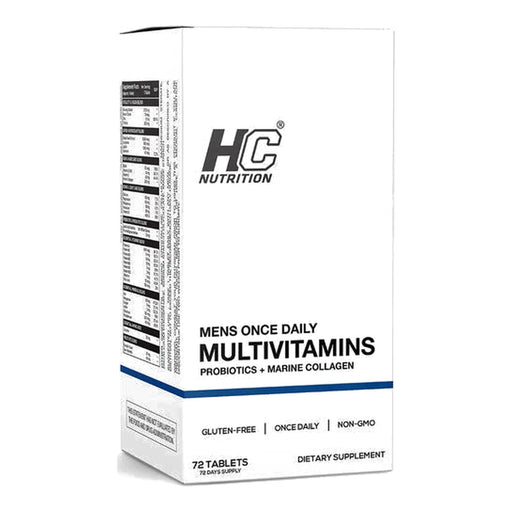 HC Nutrition Men's Once Daily Multivitamin - 72 Tabs front product image | SKU SUPL-745101