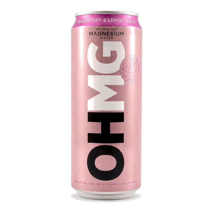 OHMG Raspberry & Lemon Balm - 12 X 330ML front product image | SKU SUPL-745167