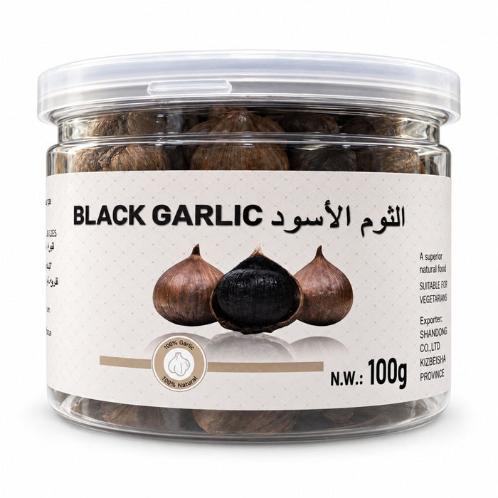Zhenzhenran Black Garlic, China - 100G | Addtocart Dubai UAE