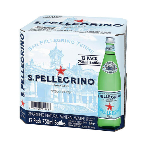 San Pellegrino Sparkling Water - 12 X 750ML — additional view | Addtocart Dubai UAE