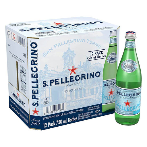 San Pellegrino Sparkling Water - 12 X 750ML | Addtocart Dubai UAE