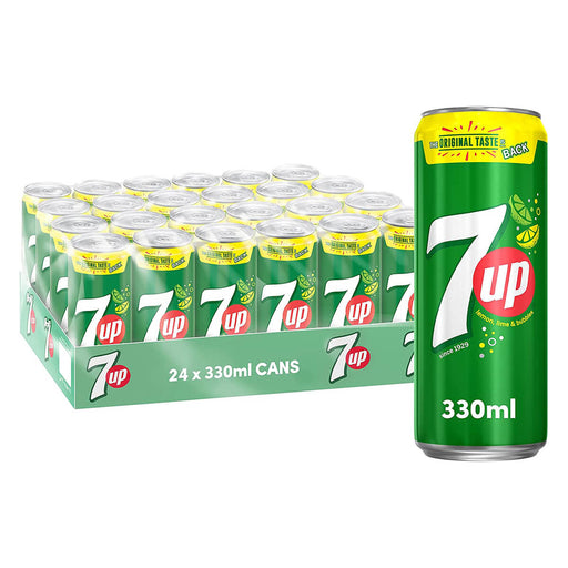 7UP Soft Drink, UAE - 24 X 330ML | Addtocart Dubai UAE