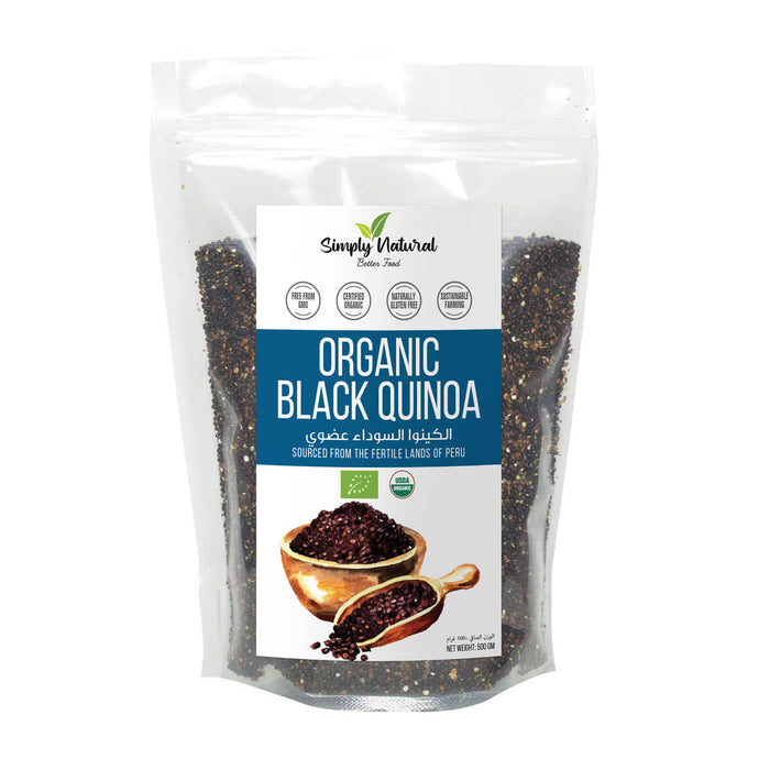 Simply Natural Organic Black Quinoa - 500G | Addtocart Dubai UAE
