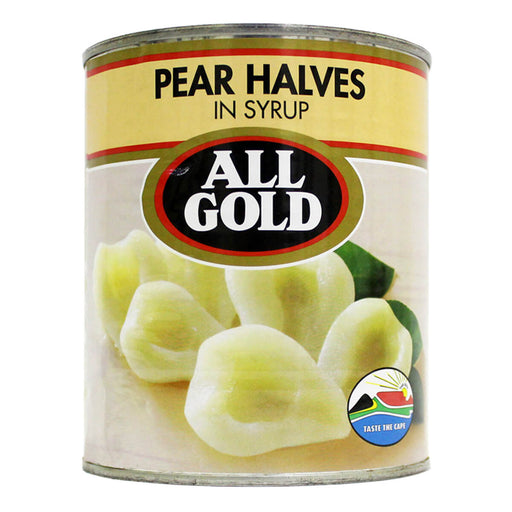 All Gold Pear Halves, South Africa - 825G | Addtocart Dubai UAE