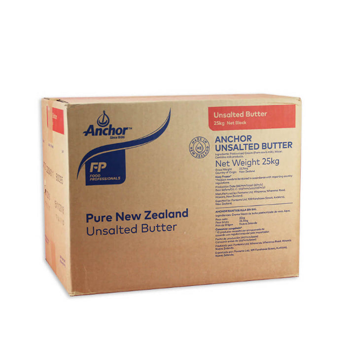 Anchor Butter Block Unsalted - 25KG | Addtocart Dubai UAE