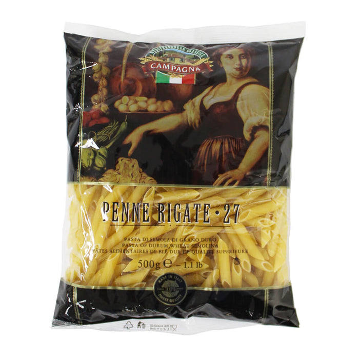 Campagna Penne Rigate #27, Italy - 500G | Addtocart Dubai UAE