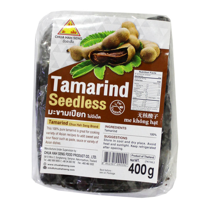 Chua Hah Seng Tamarind Seedless - 400G | Addtocart Dubai UAE
