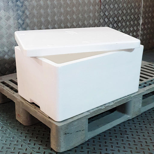 GGFT Thermocol Box With Lid for Frozen Food & Beverage transport, Box Capacity 25KG | Addtocart Dubai UAE