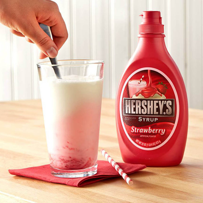 Hershey's Strawberry Syrup, USA - 623G — additional view | Addtocart Dubai UAE