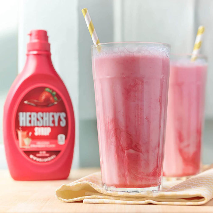Hershey's Strawberry Syrup, USA - 623G — additional view | Addtocart Dubai UAE