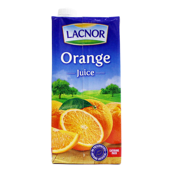 Lacnor Orange Juice Essentials - 12 X 1LTR | Addtocart Dubai UAE