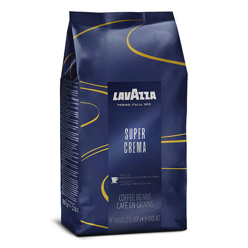 Lavazza Super Crema Coffee Beans bag detail UAE
