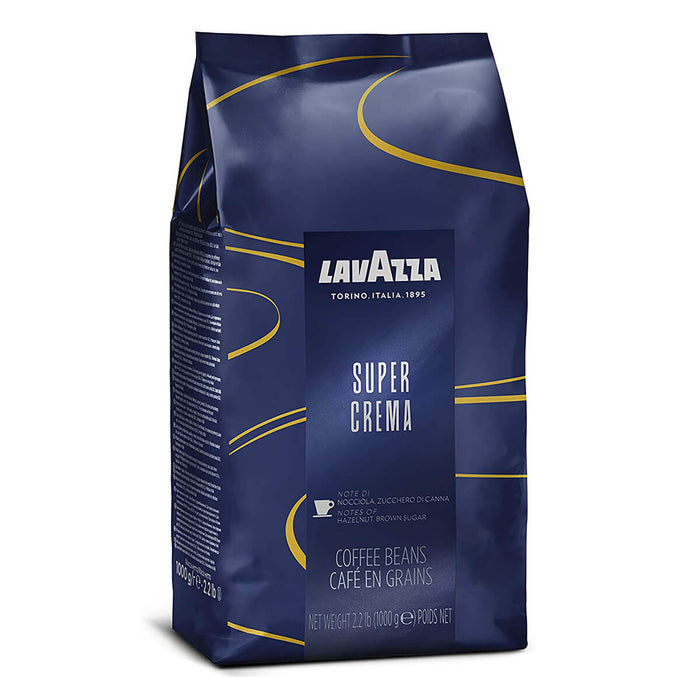 Lavazza Super Crema Coffee Beans bag detail UAE
