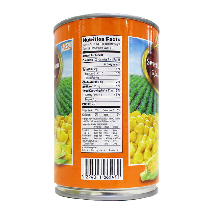 Le Supreme Sweet, Whole Kernel Corn - 400G — additional view | Addtocart Dubai UAE