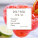 Monin Hibiscus Syrup 700ML side view UAE