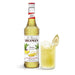 Monin Yellow Banana Syrup bottle detail UAE