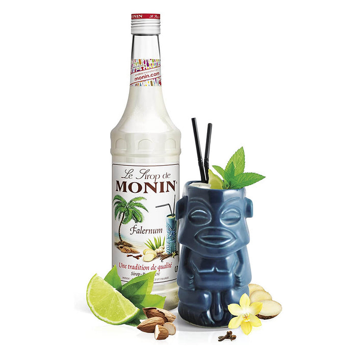 Monin Falernum Syrup 700ML back label UAE