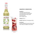 Monin Osmanthus Syrup 700ML front view UAE