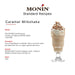 Caramel Milkshake made with Monin Vanilla Frappe Powder