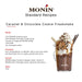 Caramel Chocolate Cookie Freakshake made with Monin Frappe Powder