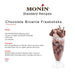 Chocolate Frappe made with Monin Chocolate Frappe Powder