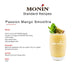 Monin Passion Fruit Puree label ingredients UAE