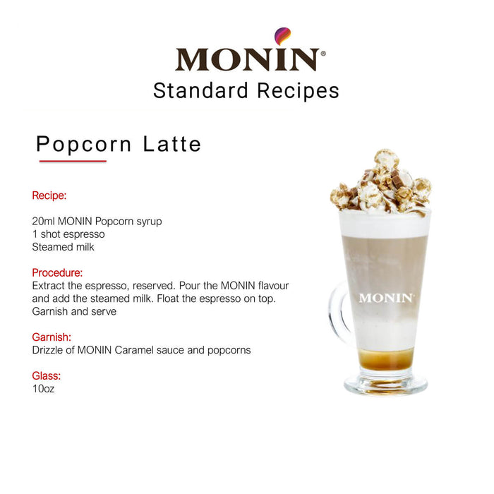 Monin Popcorn Syrup lifestyle UAE