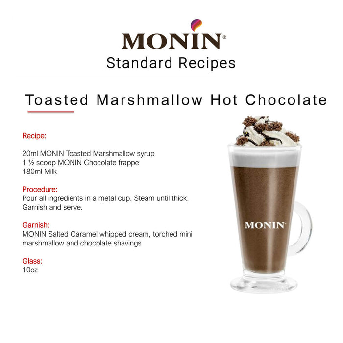 Monin Toasted Marshmallow Syrup serve suggestion UAE