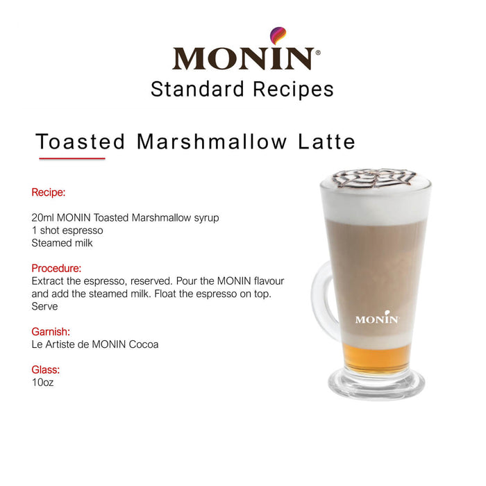 Monin Toasted Marshmallow Syrup drink recipe UAE