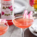 Monin Rose Syrup bottle detail UAE