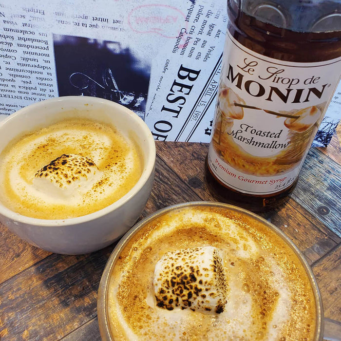 Monin Toasted Marshmallow Syrup side view UAE