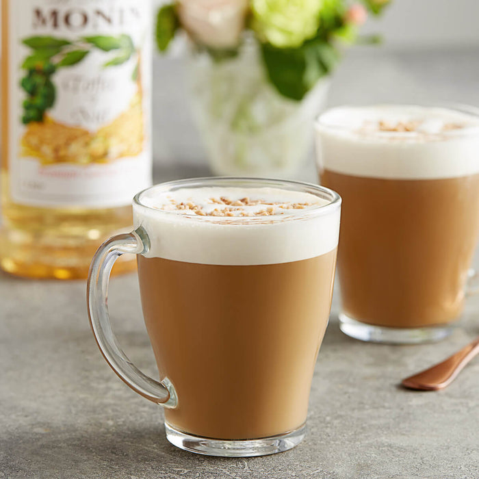 Monin Toffee Nut Syrup bottle detail UAE